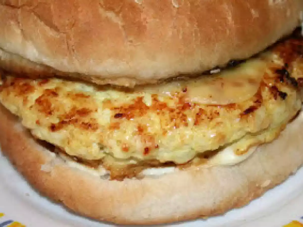 Hamburguesa de pollo con curry - foto 2
