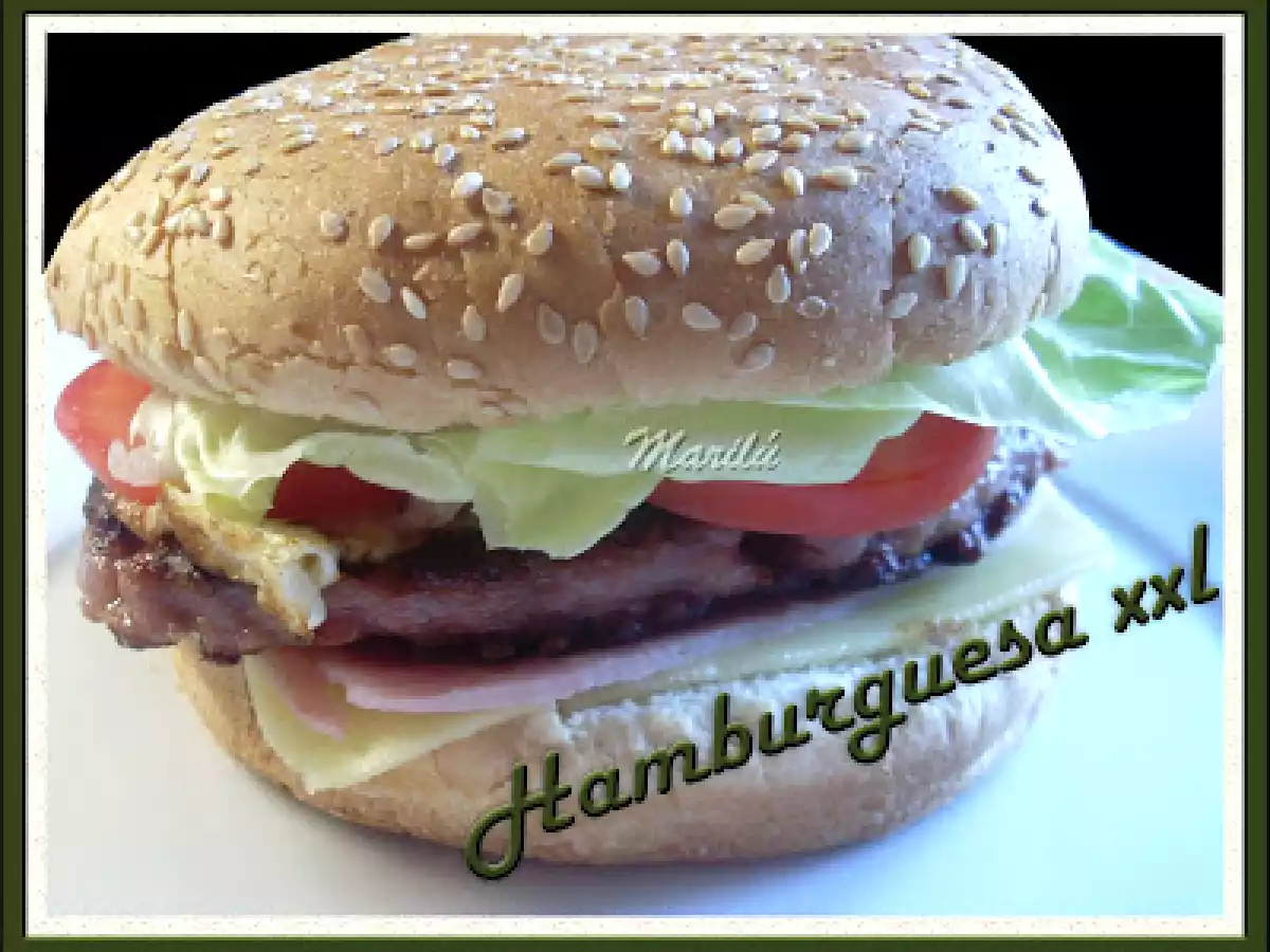 HAMBURGUESA XXL