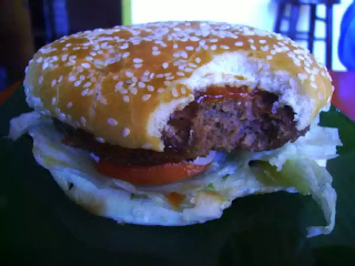 Hamburguesas al carbón.