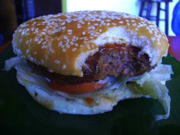 Hamburguesas al carbón.