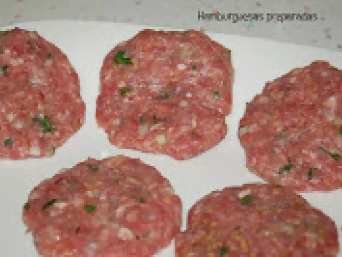 HAMBURGUESAS CASERAS