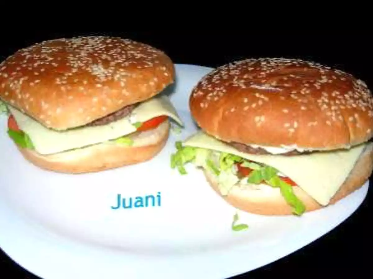 Hamburguesas caseras