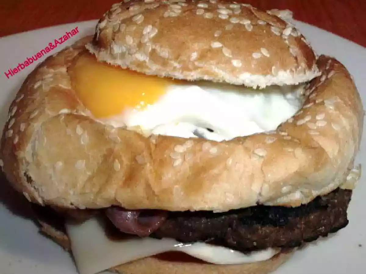 HAMBURGUESAS CASERAS SABOR AMERICANO