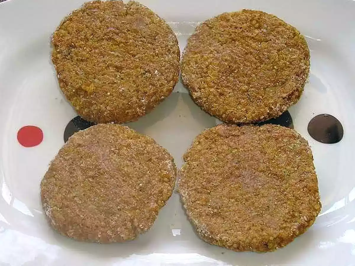 Hamburguesas de quinoa y seitán - foto 2