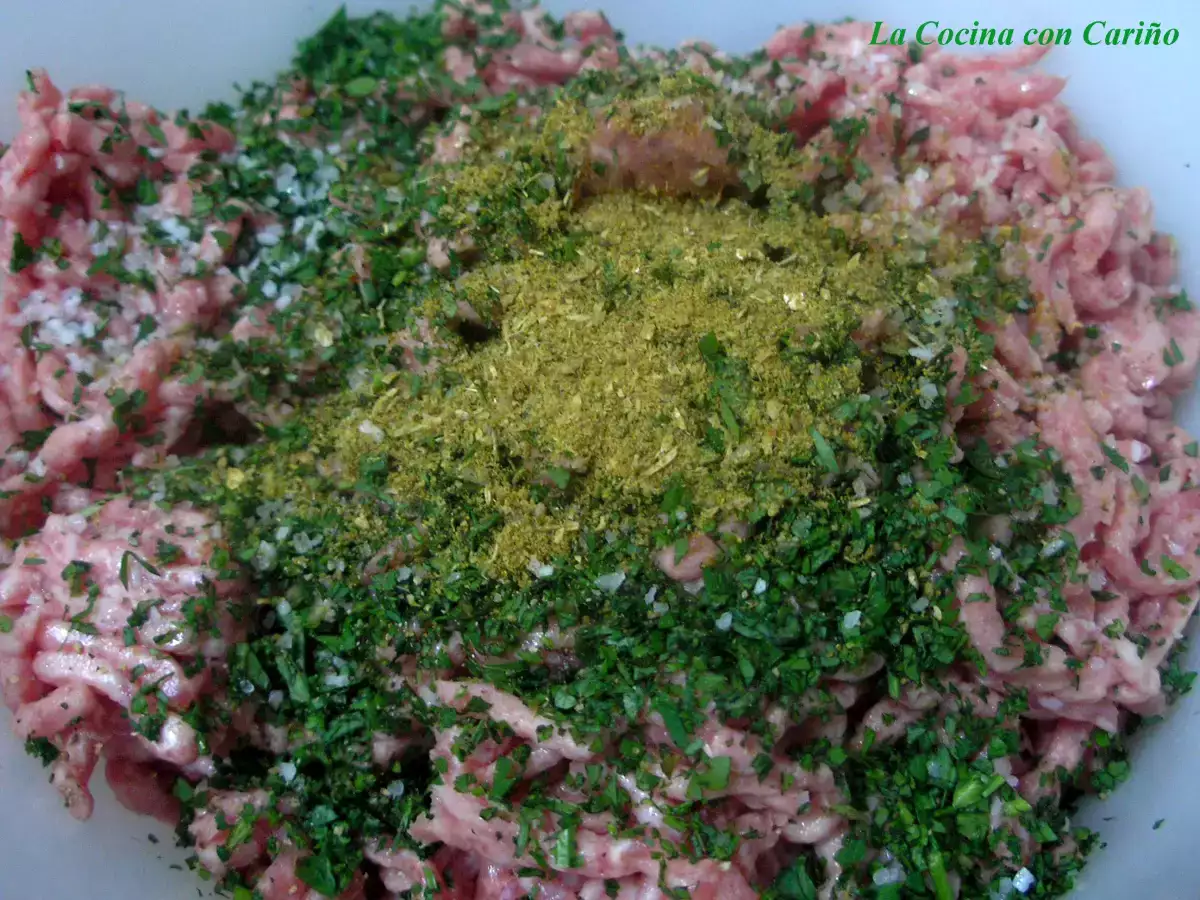 Hamburguesas especiadas con Crema de Acelgas - foto 3