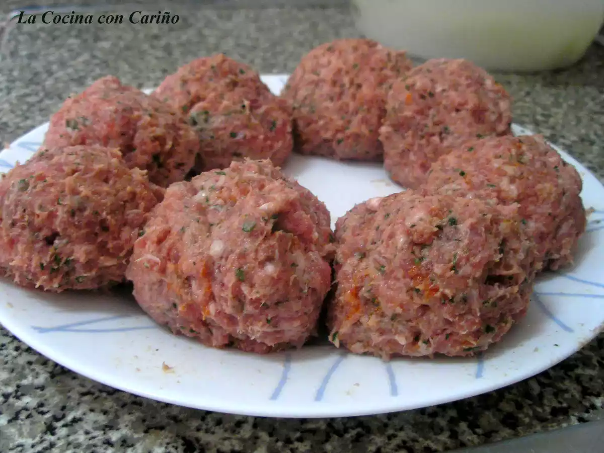 Hamburguesas especiadas con Crema de Acelgas - foto 4