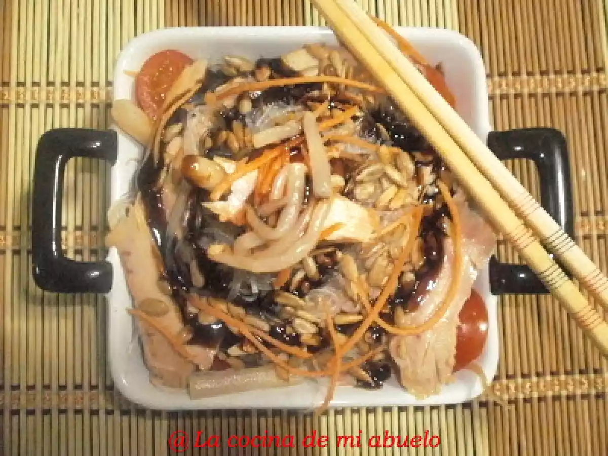 Harusame en ensalada