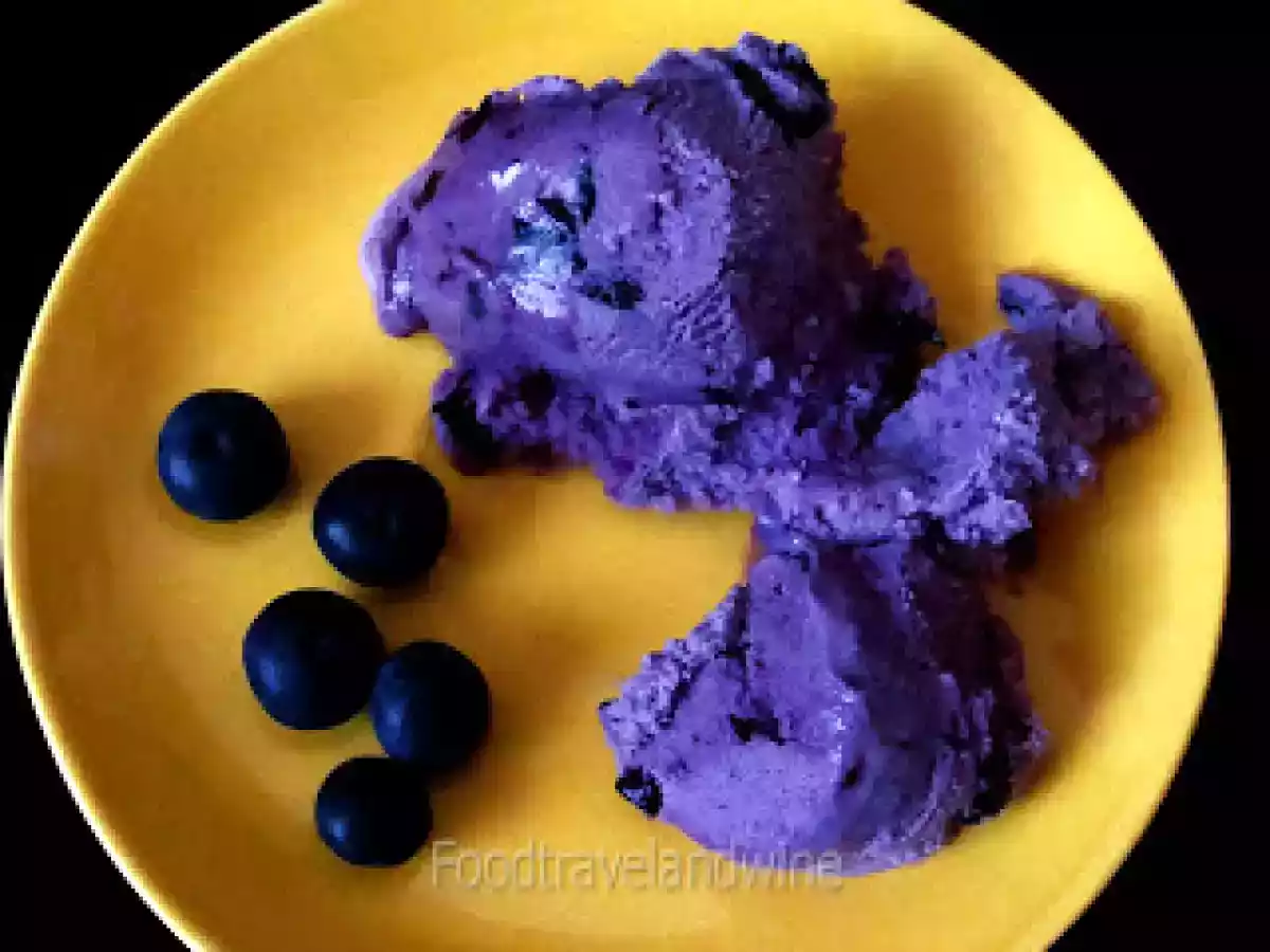 Helado de Arándanos cremoso - foto 2