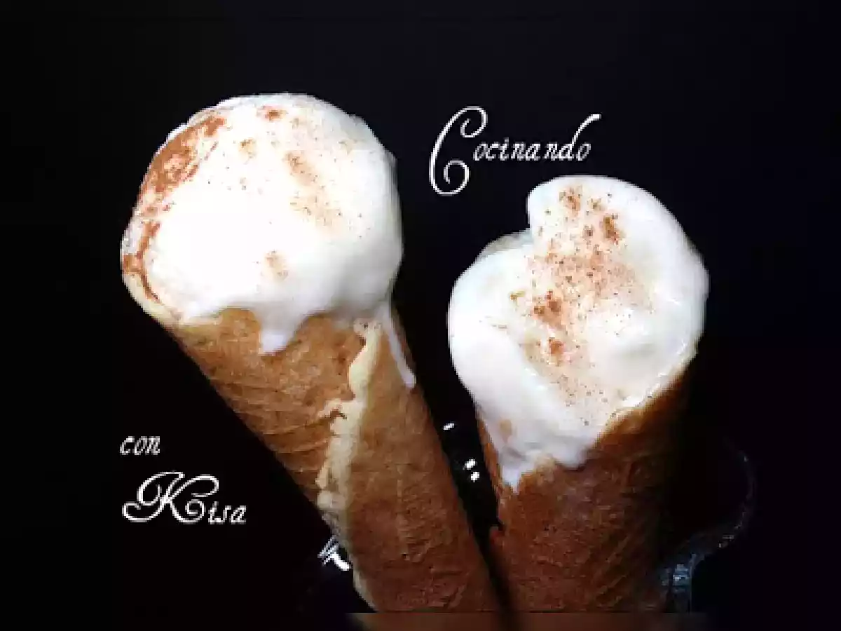 Helado de Arroz con Leche (thermomix)