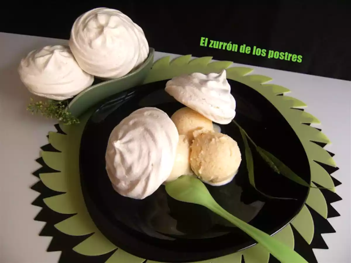 Helado de Bienmesabe con Suspiros de Gofio - foto 2