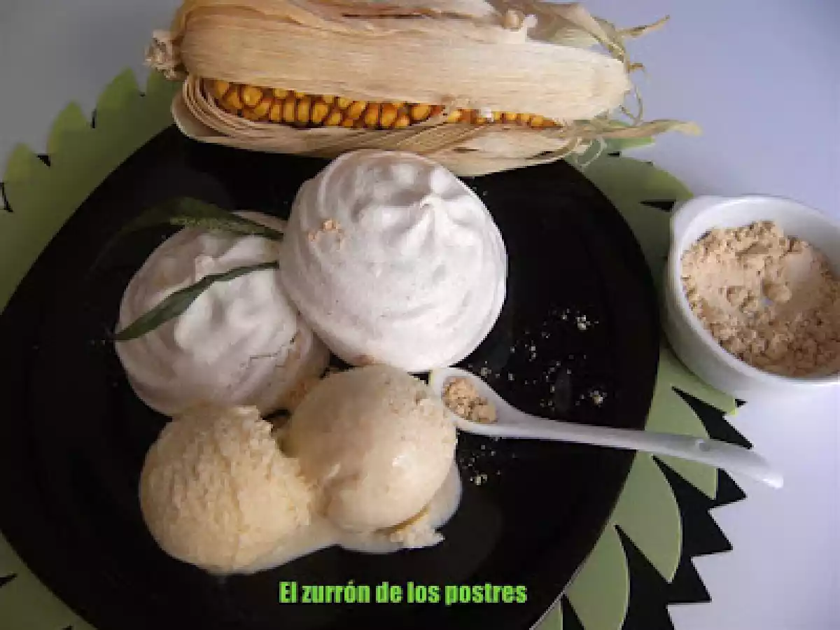 Helado de Bienmesabe con Suspiros de Gofio - foto 3