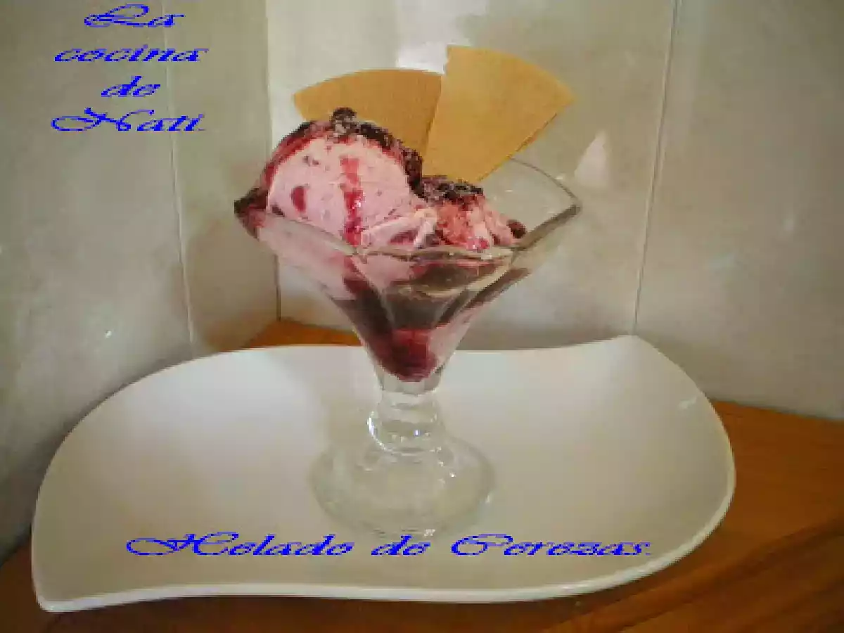 HELADO DE CEREZAS. - foto 2