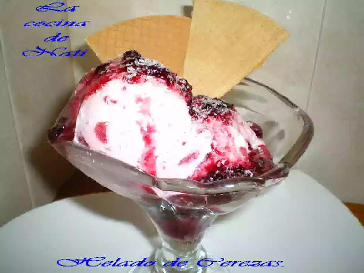 HELADO DE CEREZAS. - foto 3