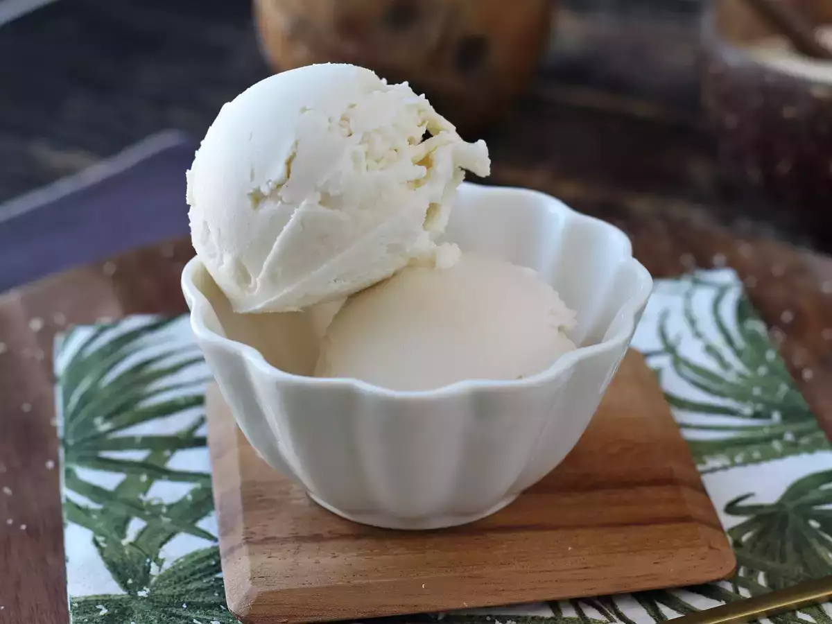 Helado de coco con Ninja Creami - foto 4