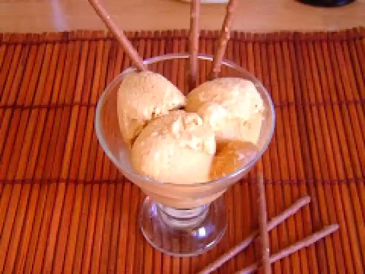 Helado de dulce de leche y brandy - foto 2