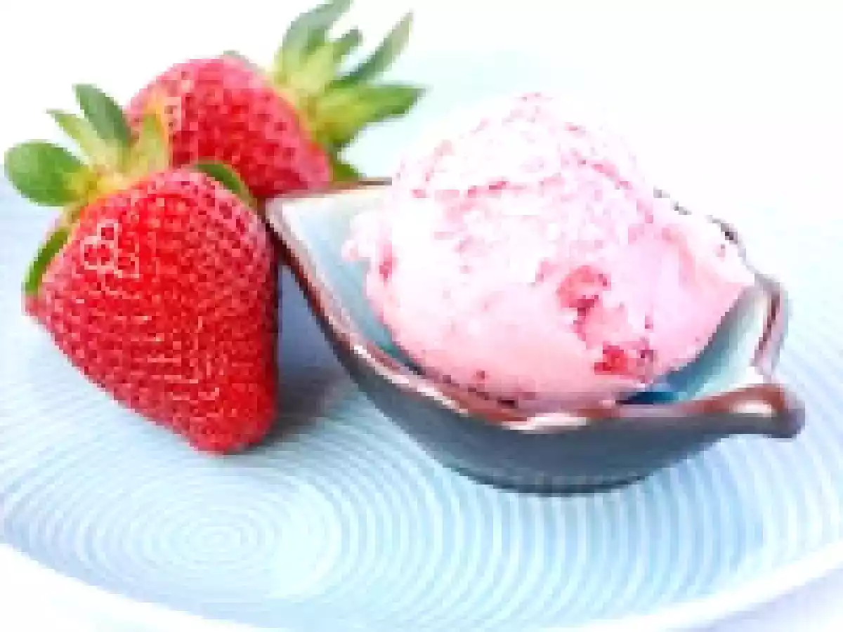 Helado de Frutilla