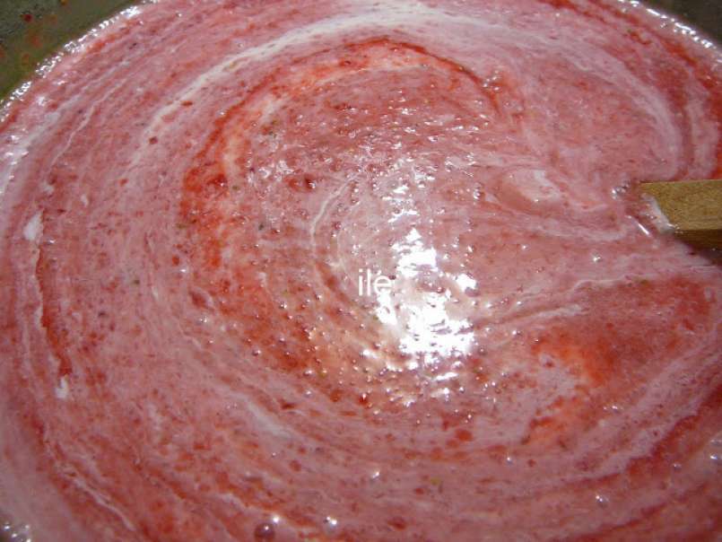 Helado de frutilla a la crema, foto 7