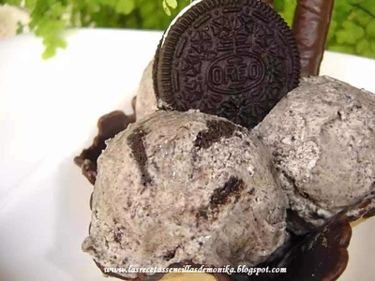 Helado de galleta oreo / tercer cumpleblog y sorteo - foto 2