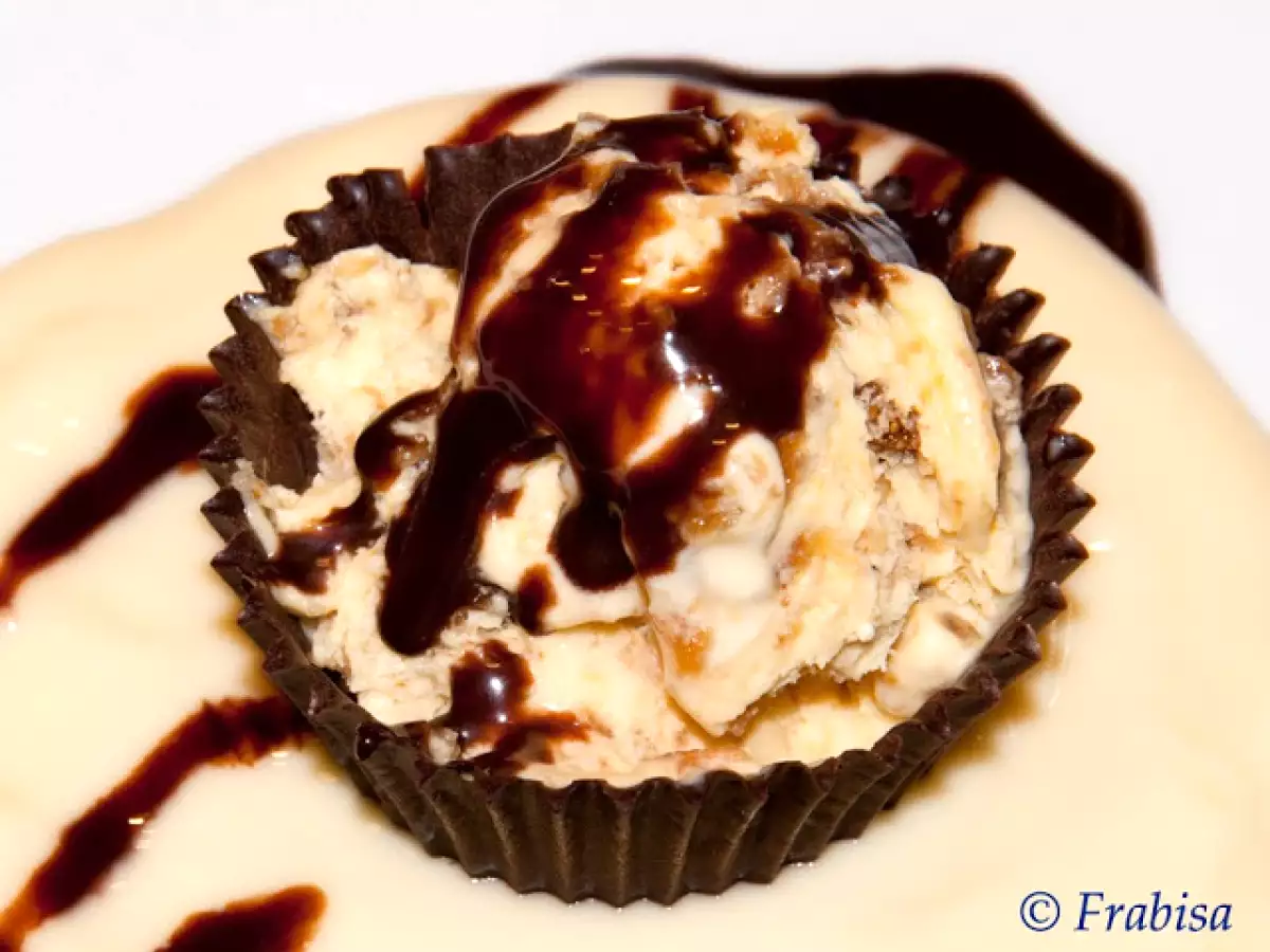 Helado de higos en cápsulas de chocolate - foto 2