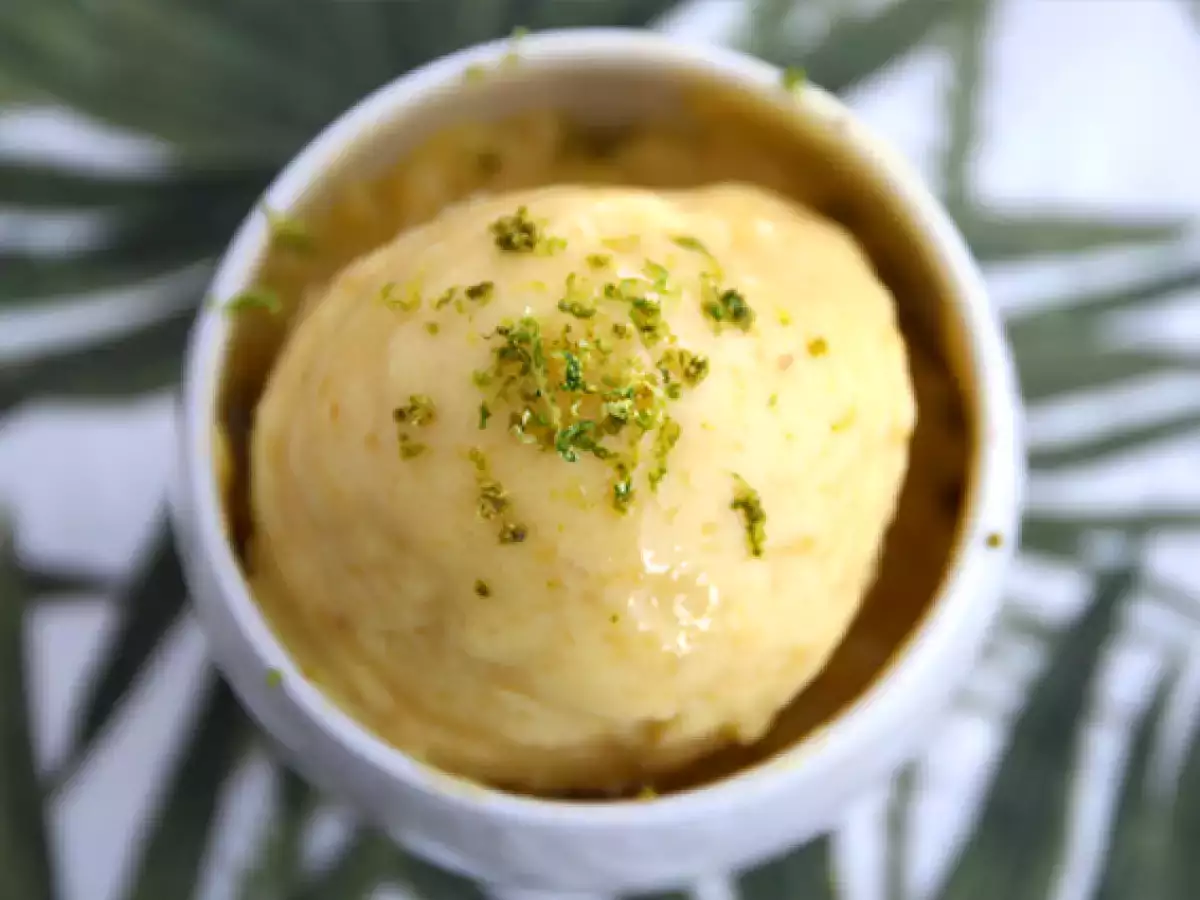 Helado de mango (sin heladera) - foto 2