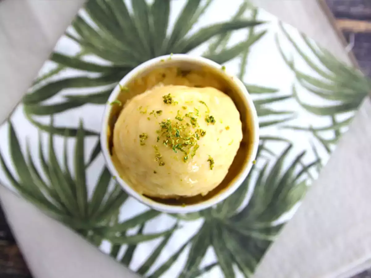 Helado de mango (sin heladera) - foto 3