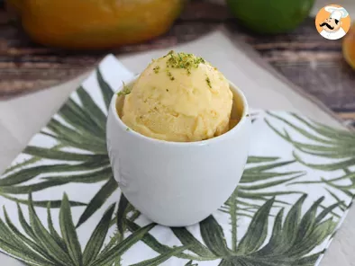 Helado de mango (sin heladera)