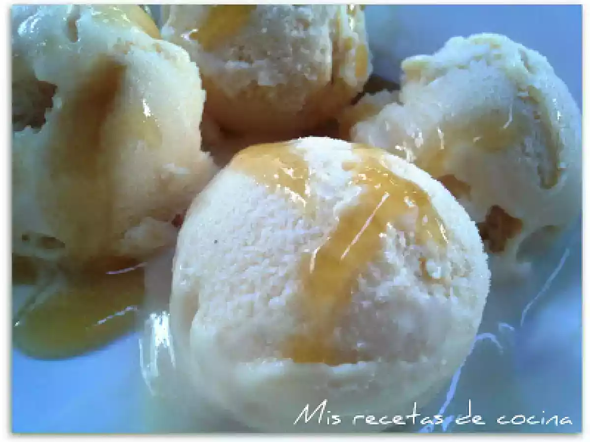 Helado de nectarina - foto 2