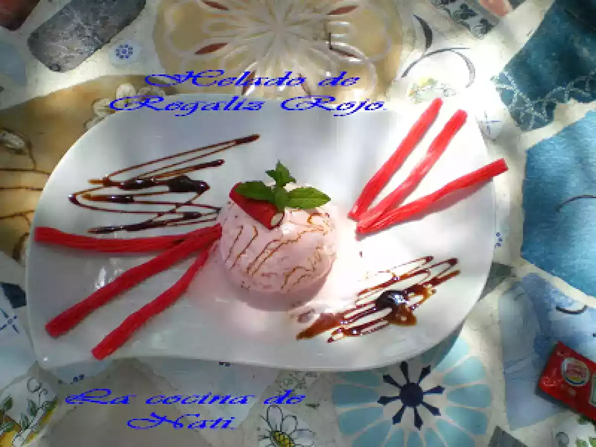 HELADO DE REGALIZ ROJO. - foto 3