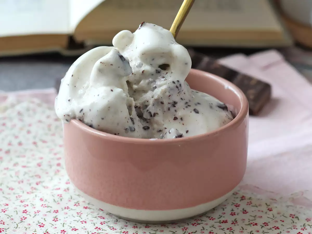 Helado de stracciatella con Ninja Creami - foto 3