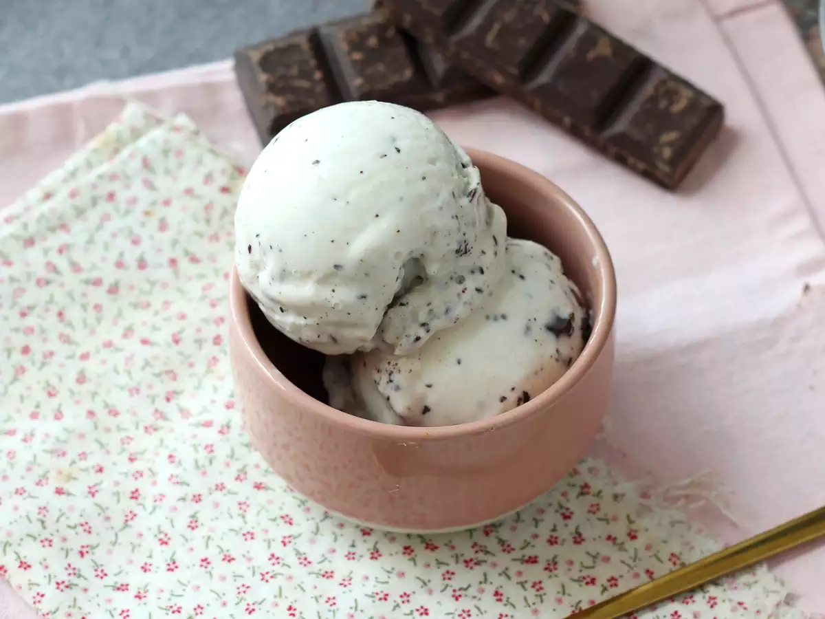 Helado de stracciatella con Ninja Creami - foto 5