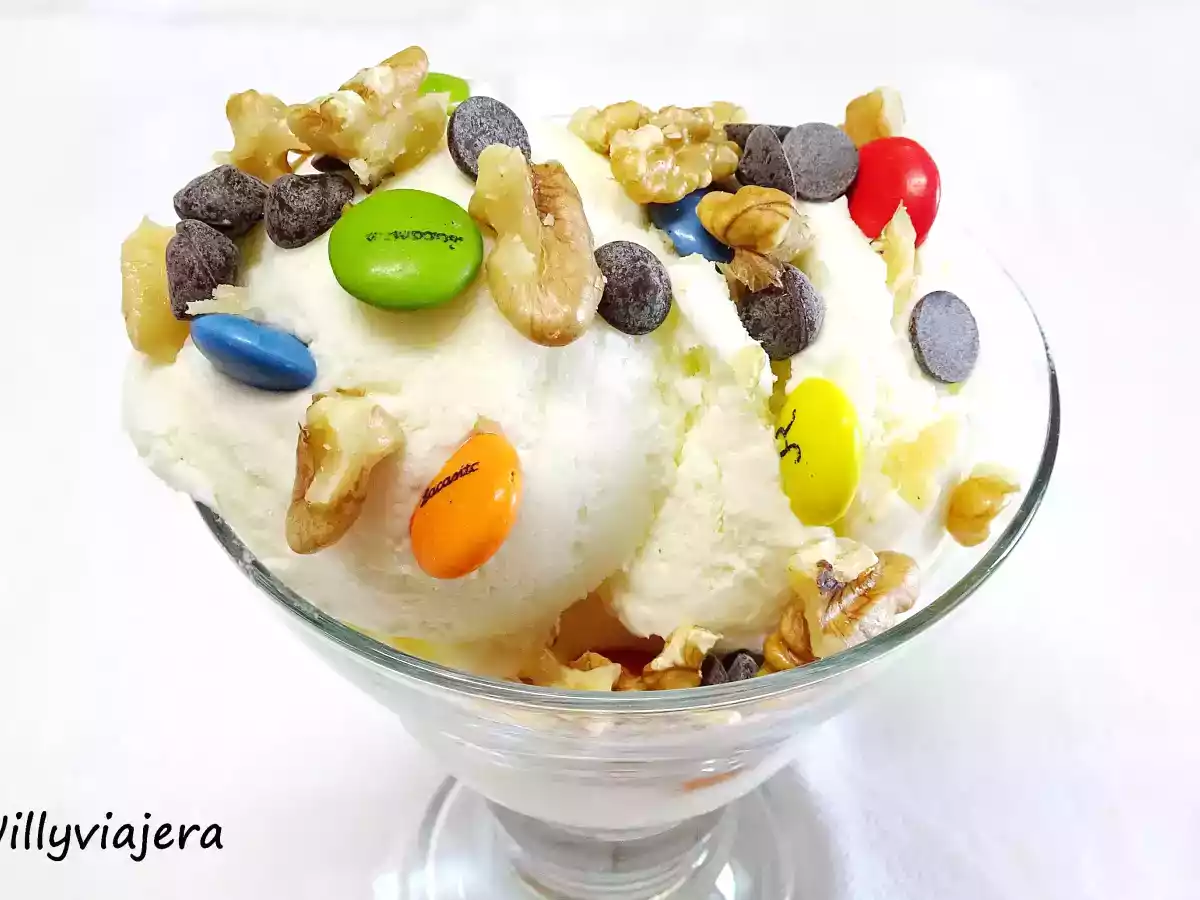 Helado de yogur con 3 ingredientes - foto 2