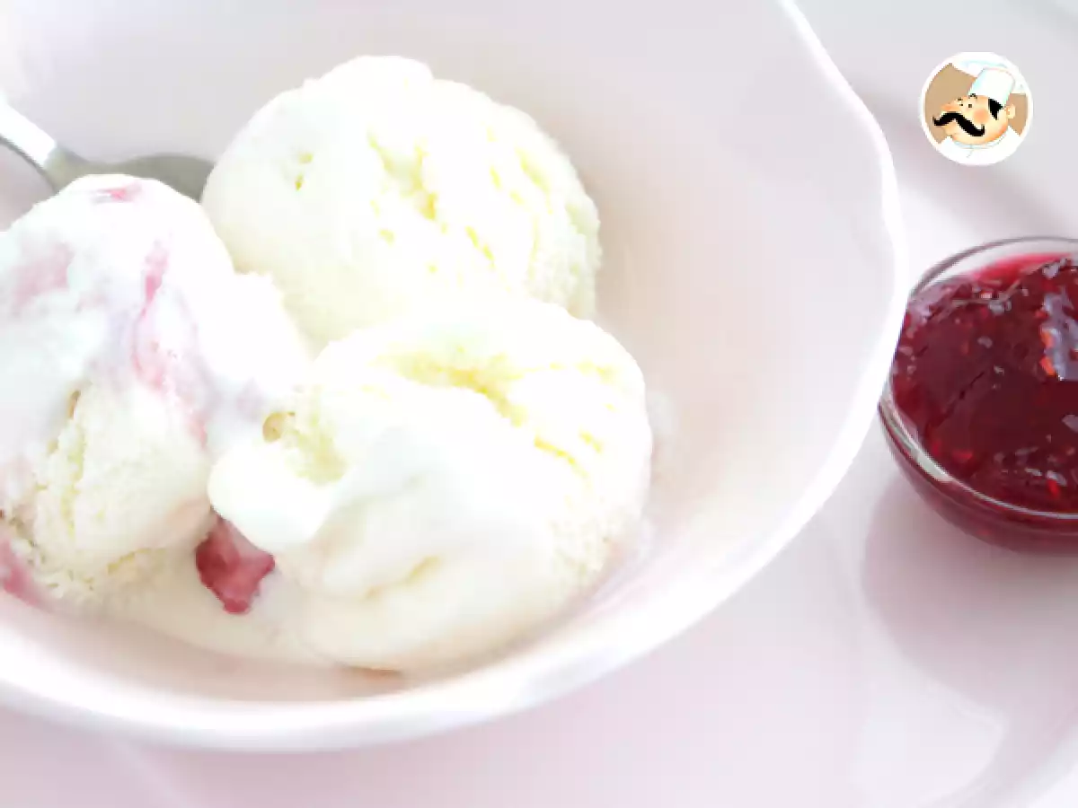 Helado de yogur y frambuesa - foto 2