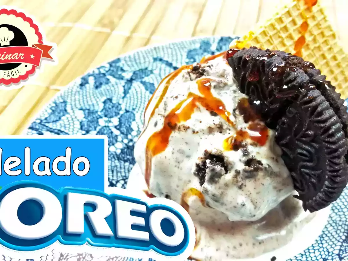 Helado o McFlurry de galletas Oreo