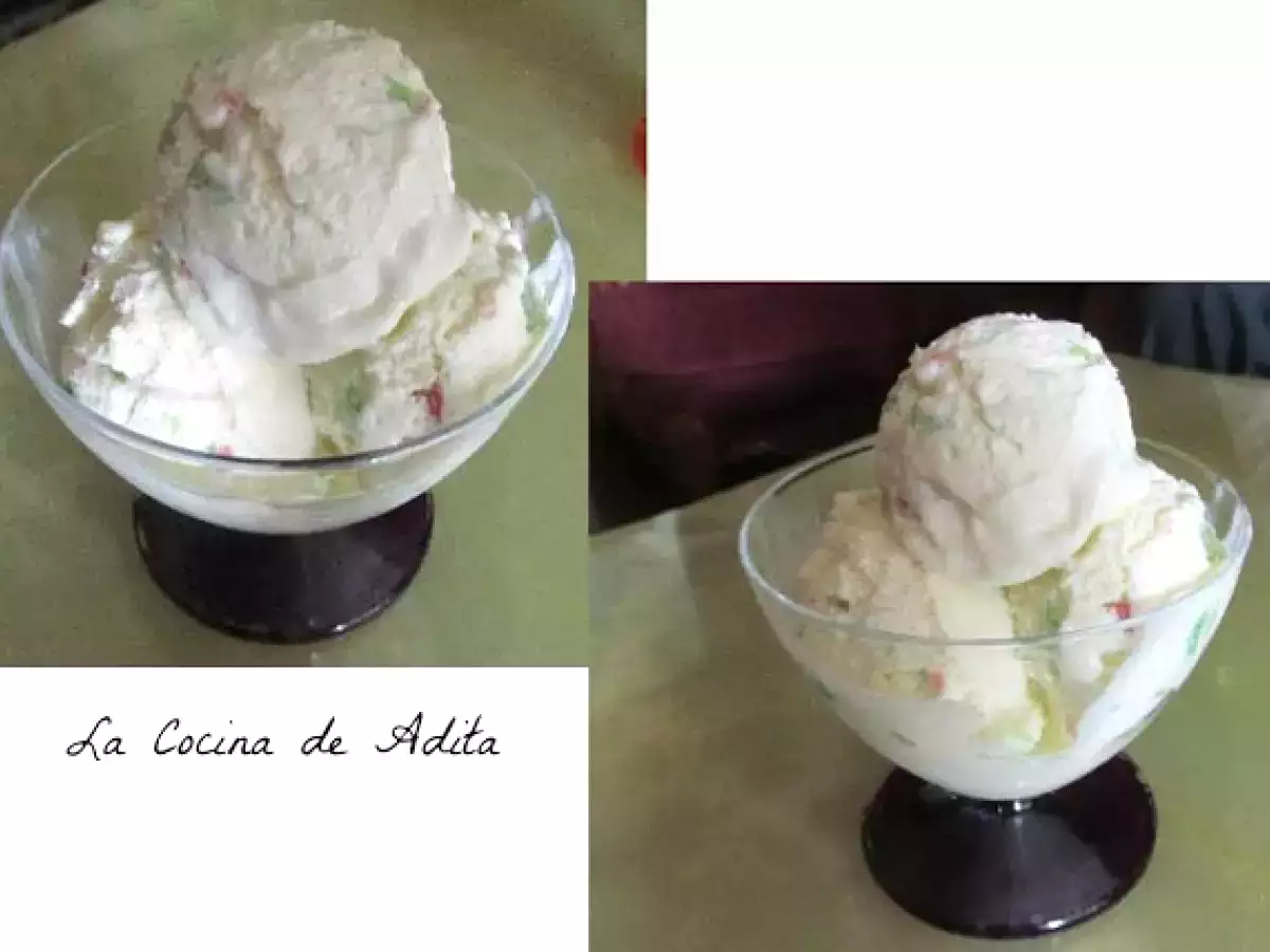Helado tuti fruti casero - foto 10