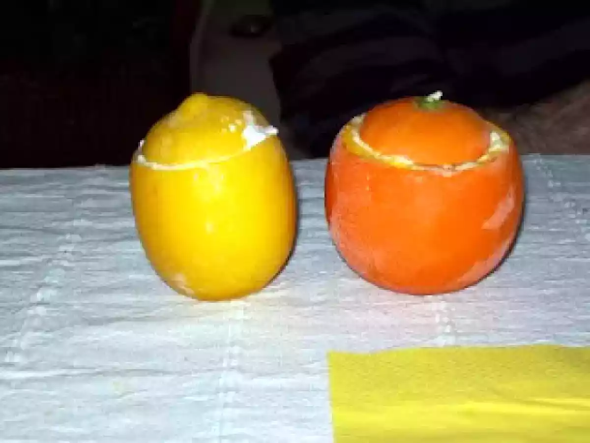 Helados de cítricos