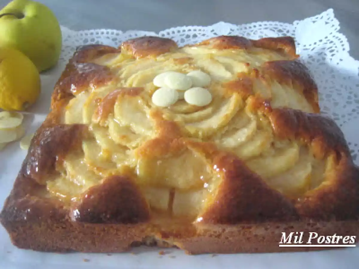 Hemc 30: Brownie de manzana y chocolate blanco