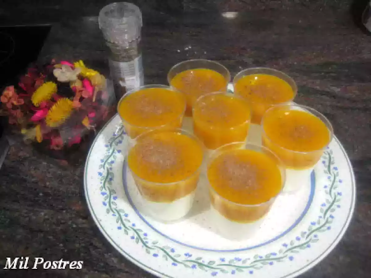 Hemc 50: Sopas. Sopa de mango con crema de yogur. Ya está la entrada completa