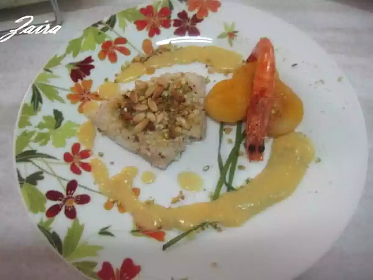 Hemc 51: Merluza en costra de frutos secos con salsa de puerros y orejones - foto 3