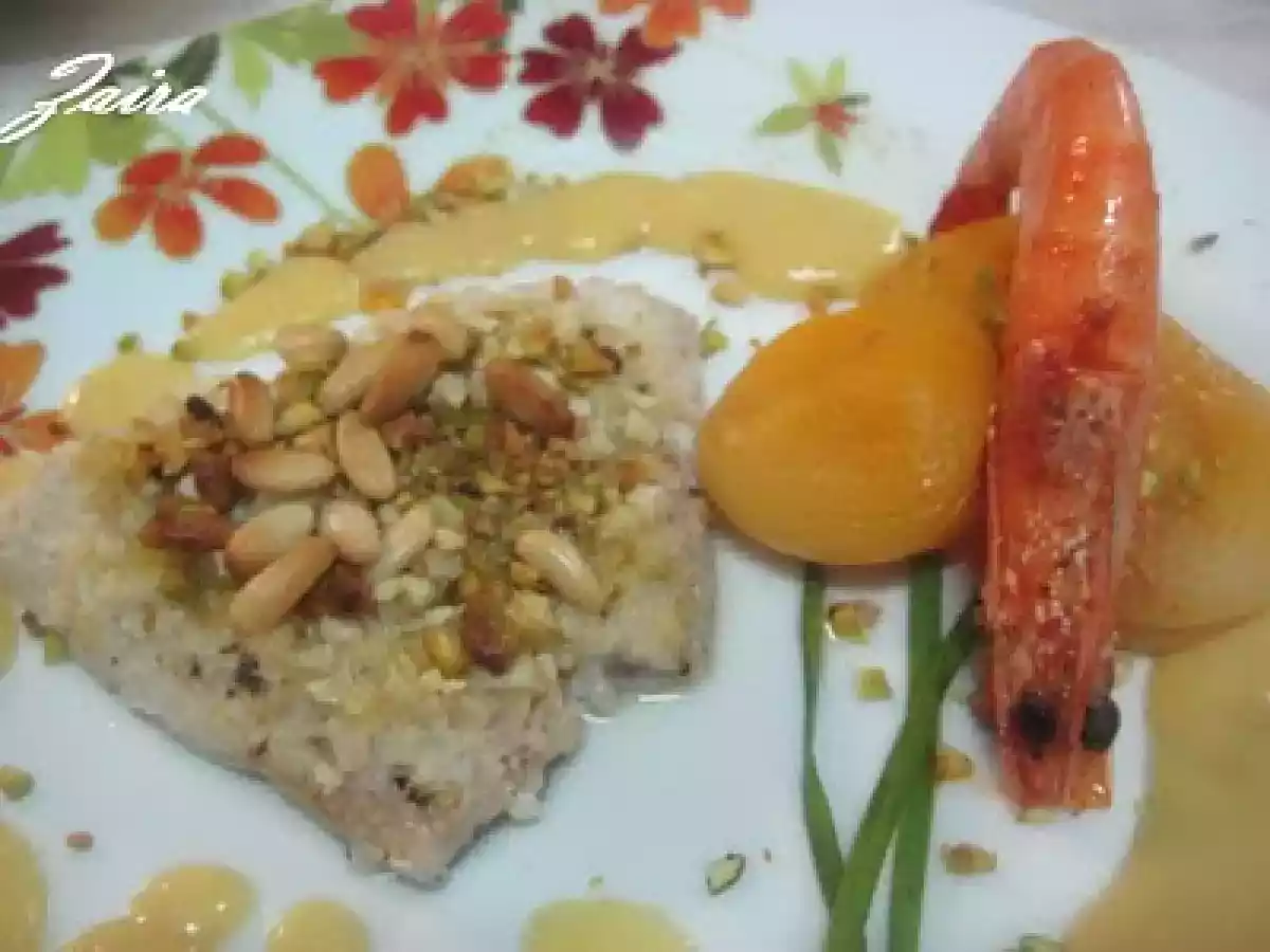 Hemc 51: Merluza en costra de frutos secos con salsa de puerros y orejones - foto 4