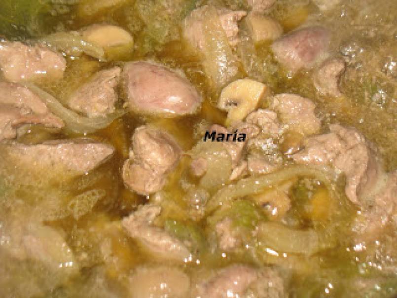 Higaditos de pollo con champiñones