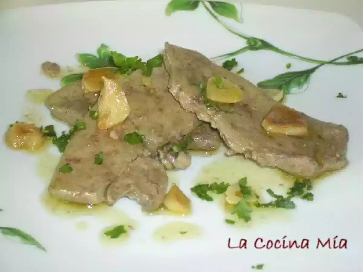 Hígado De Cordero Al Ajo - foto 2