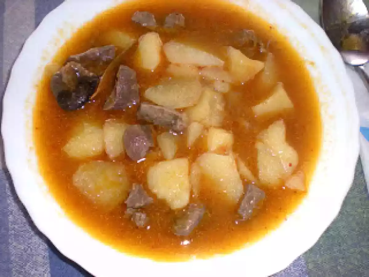 Hígado de cordero con patatas - foto 8