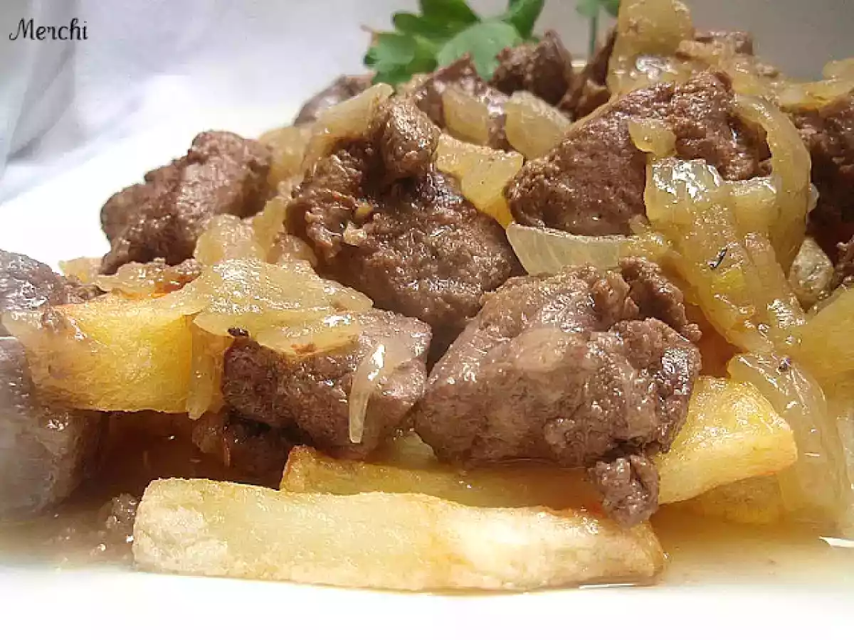 Higado de ternera encebollado - foto 3