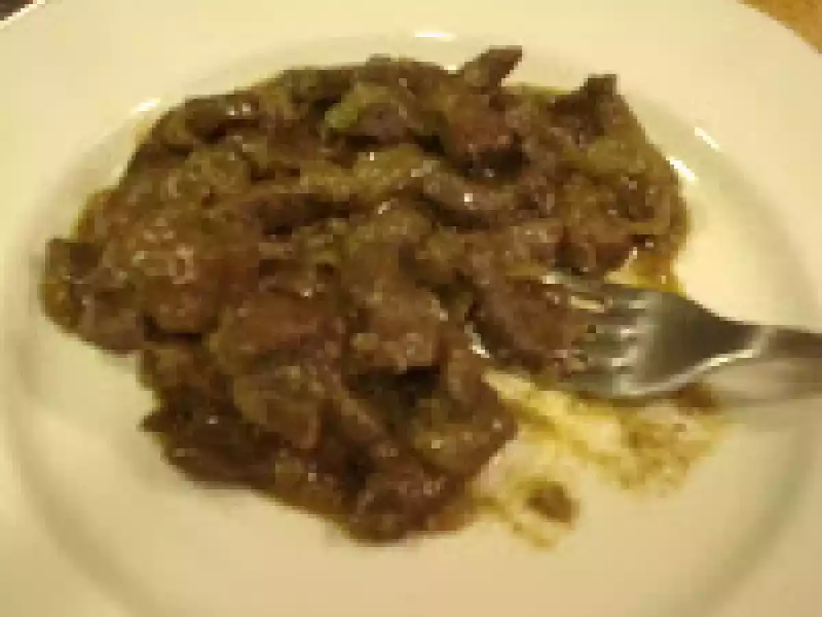 Hígado de ternera encebollado - foto 2