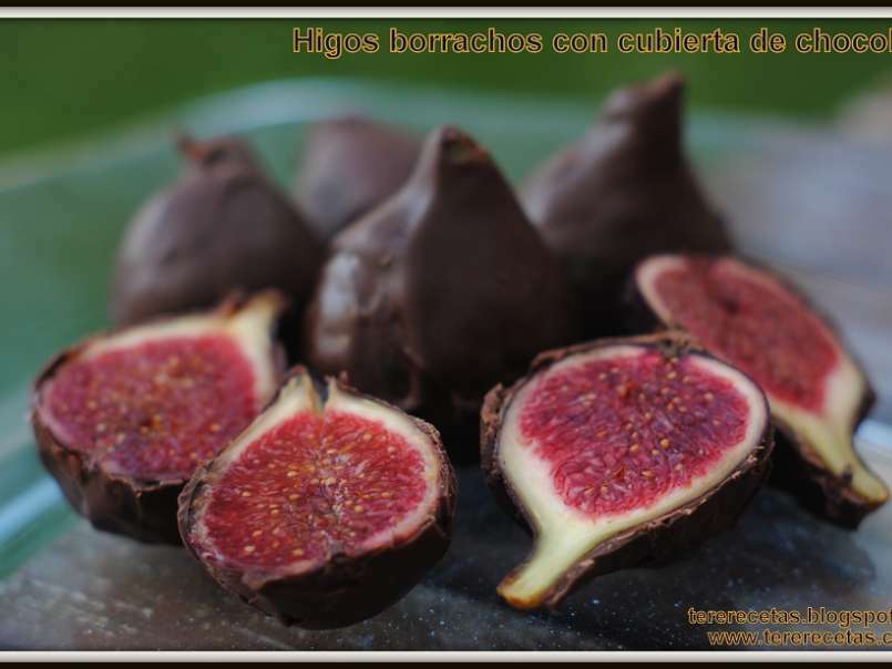 Higos borrachos con chocolate - foto 2