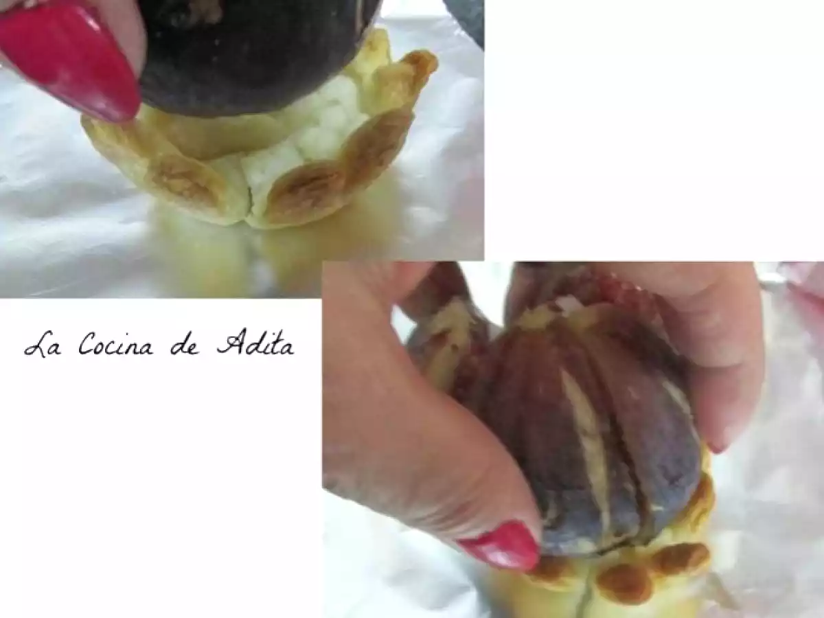 Higos rellenos de queso con miel - foto 6