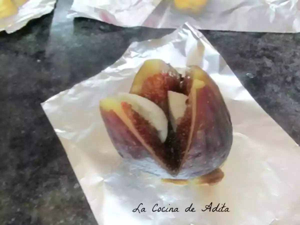 Higos rellenos de queso con miel - foto 7