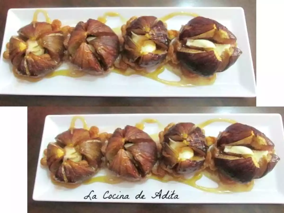 Higos rellenos de queso con miel - foto 10