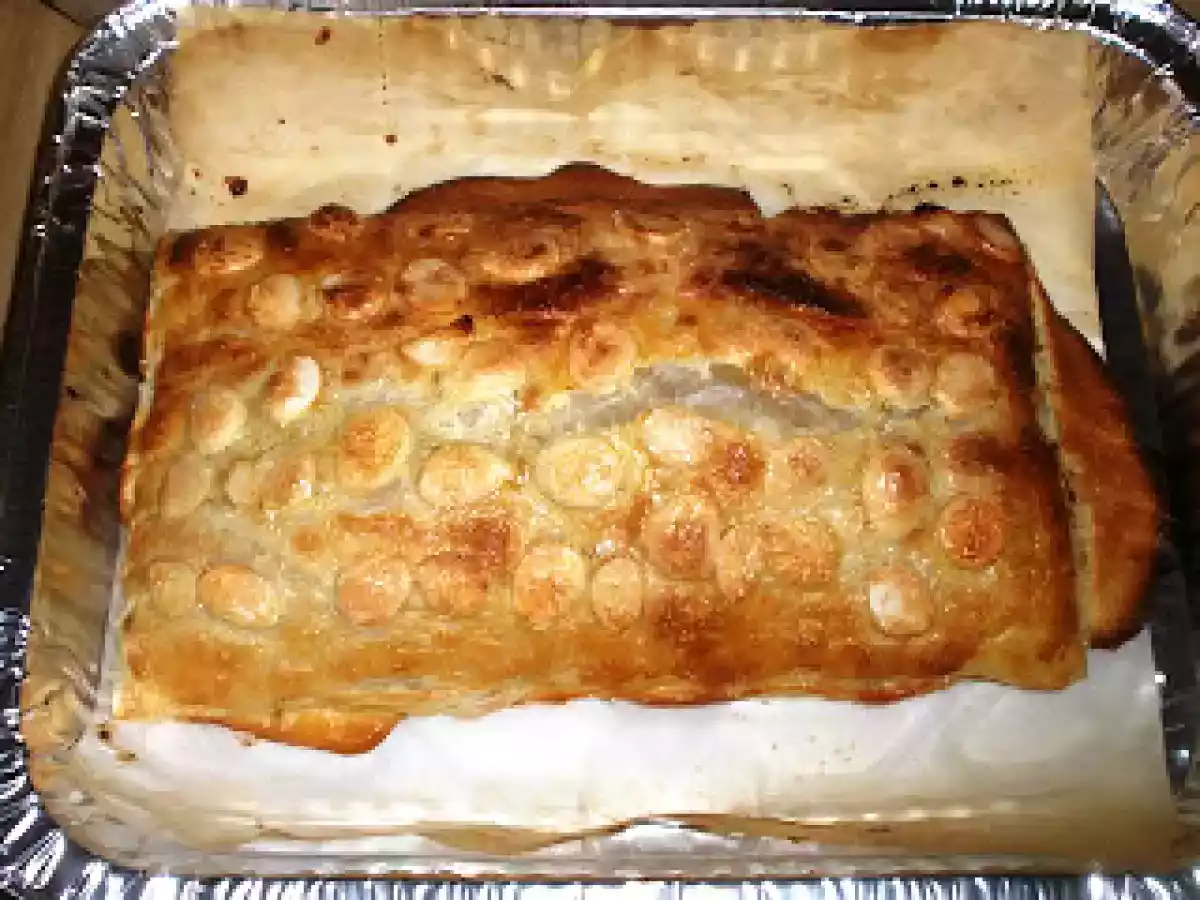 Hojaldre con Crema de Almendras