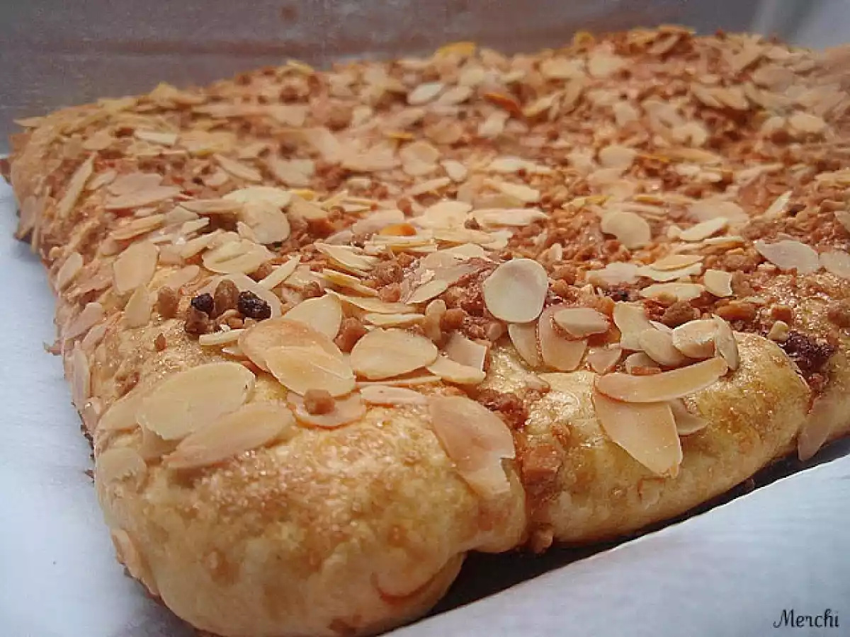 Hojaldre con crema de castañas y chocolate - foto 2